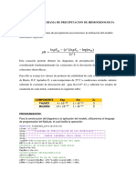 Calculo Del Diagrama de Precipitacion de Hidroxidos de Fe