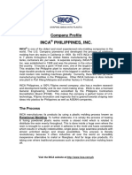 Inca Product Brochures PDF