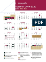 Calendario Escolar Primaria SEP 2019 - 2020.pdf