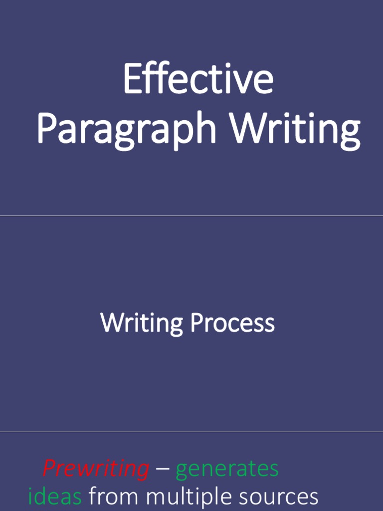 Paragraph Writing | PDF | Adjective | Narrative