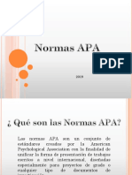 Normas APA 2019