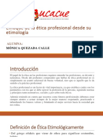 Etica Profesional Desde Su Etimologia
