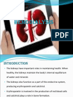 Kidney Functions and Dialysis Types