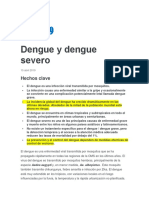 Dengue y Dengue Severo 2019