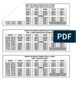 Jadwal Pelajaran Tematik Kelas V