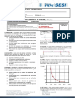 SESI Física Prova Eletrostática