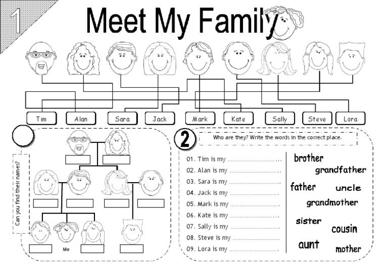 Family Fun Name Game | PDF