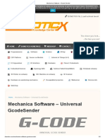 Mechanica Software - Gcode Sender