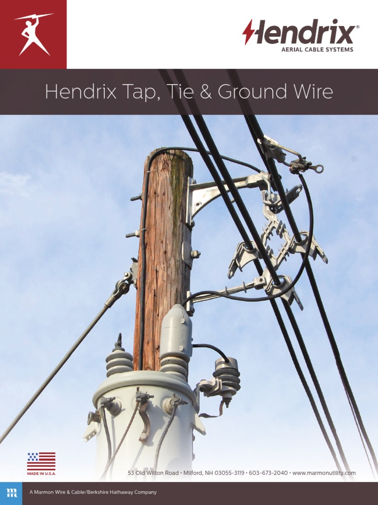 Tap & Ground Wire | PDF | Insulator (Electricity) | Wire