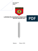 Laporan Patroli Januari Desember PDF