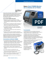 Serie PCM500 Monitor de La Limpieza de Los Fluidos