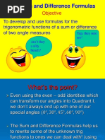 Elementary Trigonometry Guide | PDF | Area | Trigonometry