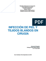 IPTB en Cirugía: Infecciones de Piel y Tejidos Blandos