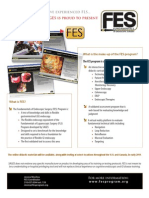Introducing Fundamentals of Endoscopic Surgery (FES) From SAGES