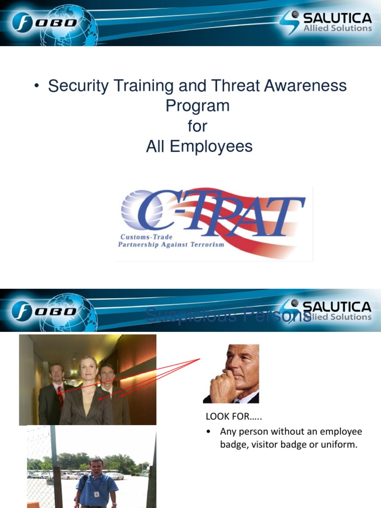 Security Awareness Training Guide | PDF | Security Guard | Password