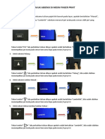 Petunjuk Absensi Di Mesin Finger Print