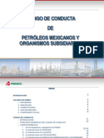 Código de Conducta de PEMEX