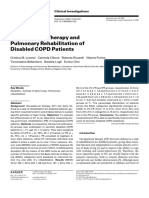 Occupational Therapy and Pulmonary Rehabilitation of Disabled COPD Patients (2004)