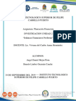 Unidad 2 Balances Financieros Proforma