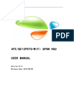 2FE(GE)+1POTS+WiFi GPON HGU USER MANUAL_v1.0.doc