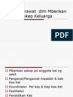 Peran Perawat DLM Mberikan Askep Keluarga