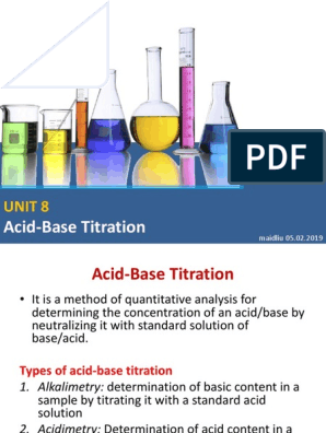 acid base titration pdf download