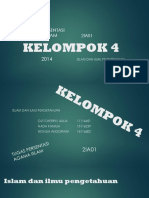 Kelompok 4: Tugas Persentasi Agama Islam 2IA01