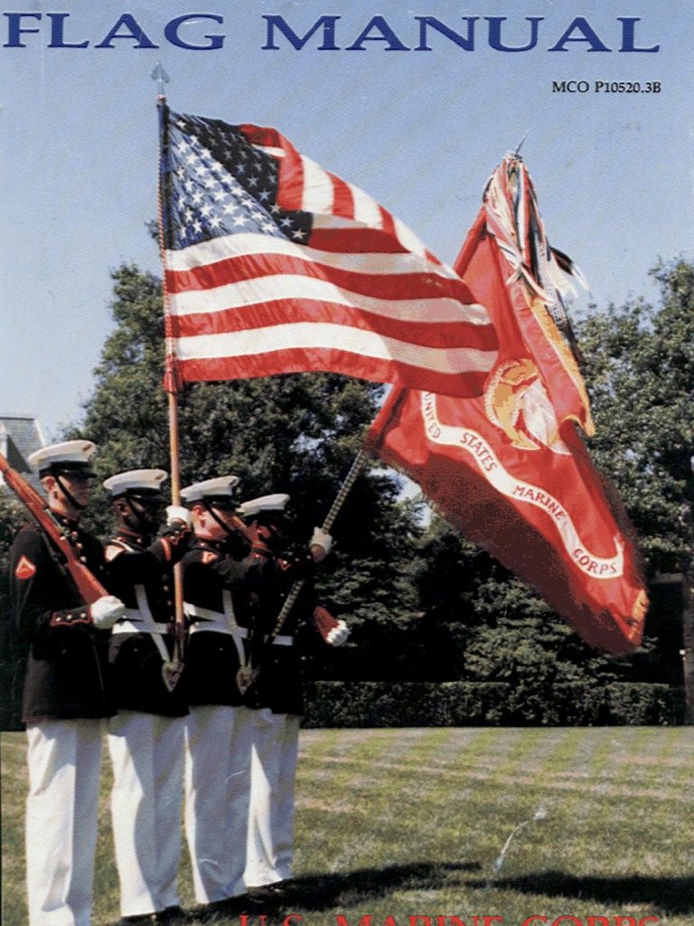 Marine Corps Flag Manual Flag Flag Of The United States