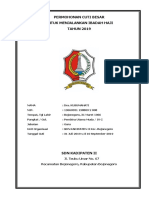 Permohonan Cuti Haji Bu Kusuma