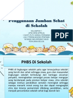 Penggunaan Jamban Sehat Di Sekolah