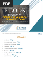 Exemplos de EAP - Estrutura Analítica do Projeto