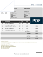 GST Invoice Format No. 16