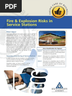 Petrol Station Risk Assessment Guide | PDF | Risk | Liquefied Petroleum Gas