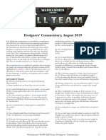 Kill Team Designers Commentary en PDF