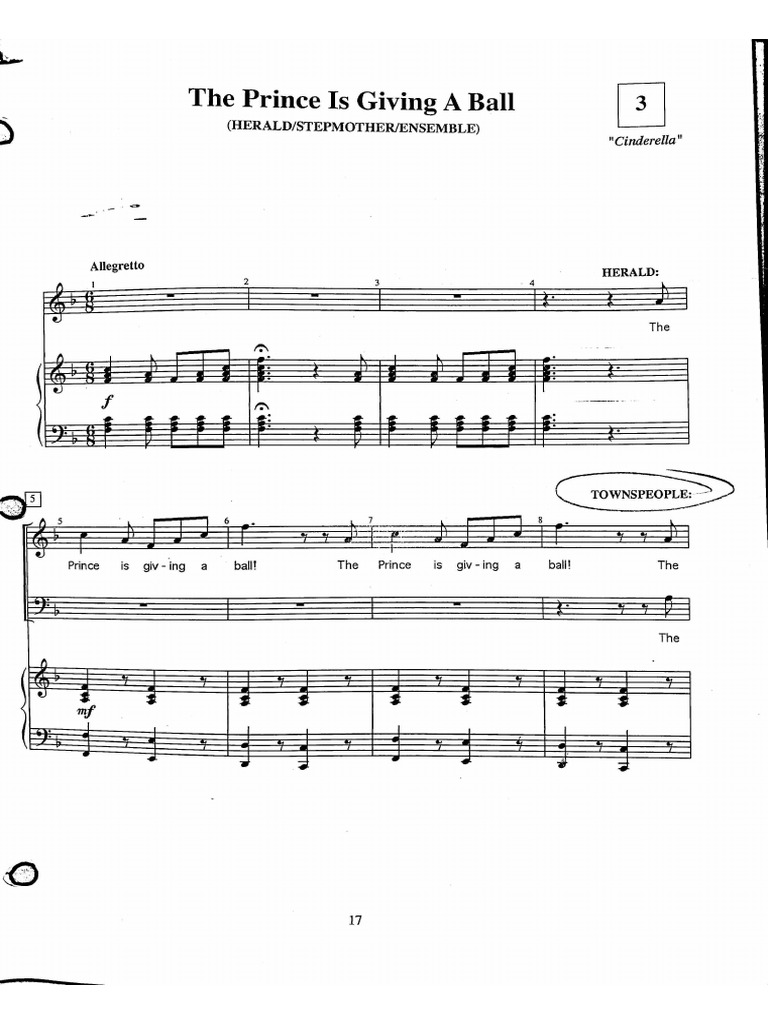 The Prince Is Giving A Ball Cinderella PDF