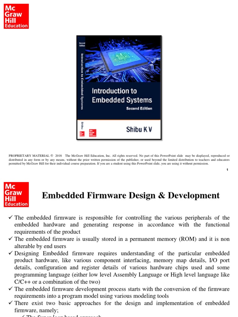 Chapter 09 Embedded Firmware Design and Development | PDF | Assembly ...