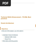 Technical Skills Enhancement - PL/SQL Best Practices Oracle Architecture