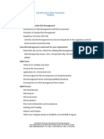 Risk Assessment-Outlines 080719