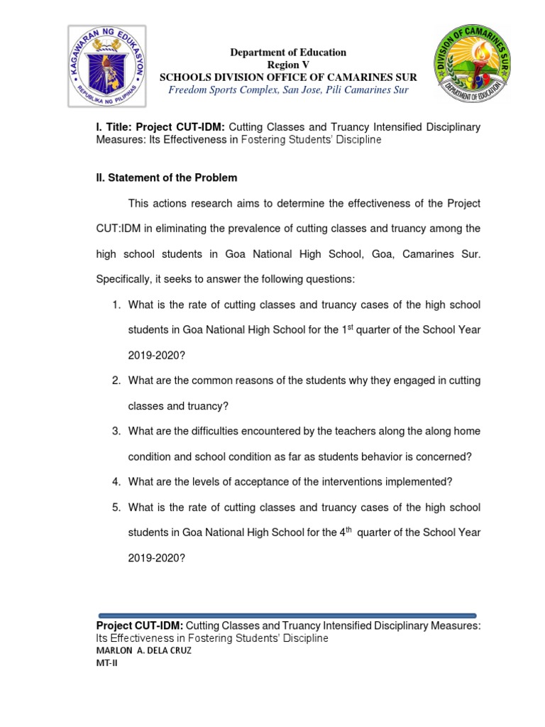 Freedom Sports Complex, San Jose, Pili Camarines Sur Marlon A. Dela Cruz MtIi PDF