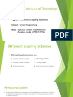 Different Types of Loading Schemes