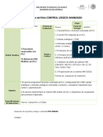 Control lógico avanzado PLC HMI