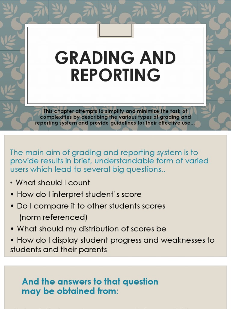 Assessment of Learning 2 Report | PDF | Educational Assessment ...