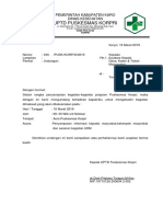 4.2.2 (1) Bukti Penyampaian Informasi Kepada Masyrakat, Kelompok Masyarakat Dan Sasaran Kegiatan UKM