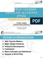 Philippine Tourism Satellite Accounts (PTSA) : Dissemination Forum