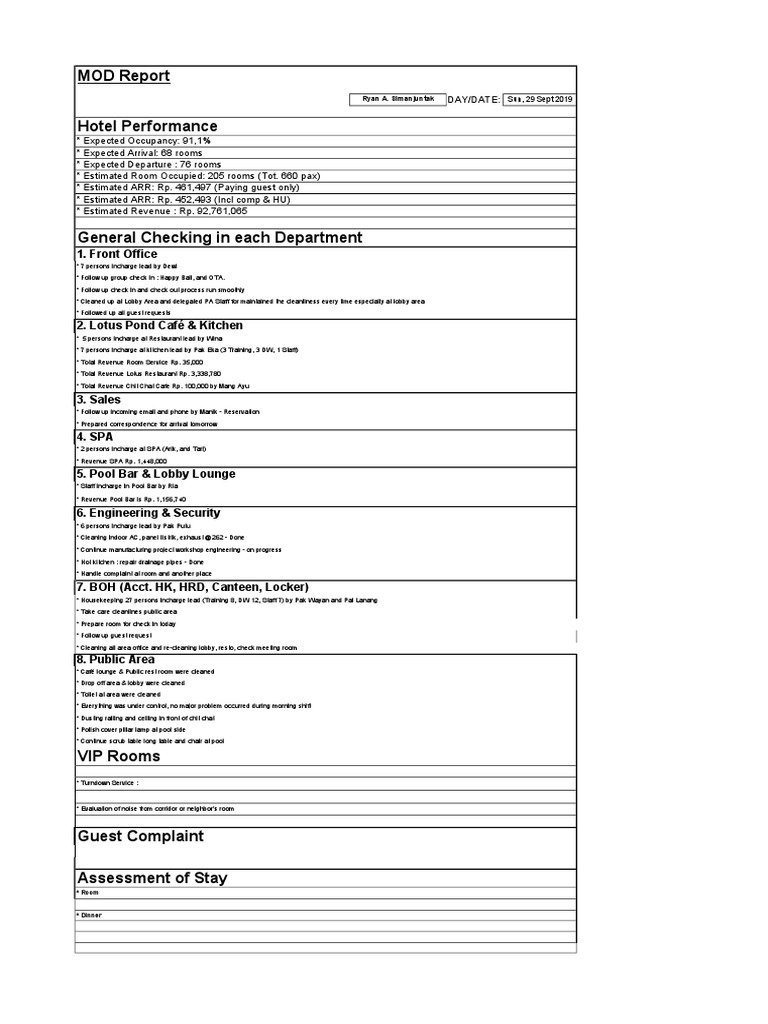Report MOD 1 PDF | PDF