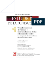 Transformaciones Del Trabajo e Individua PDF