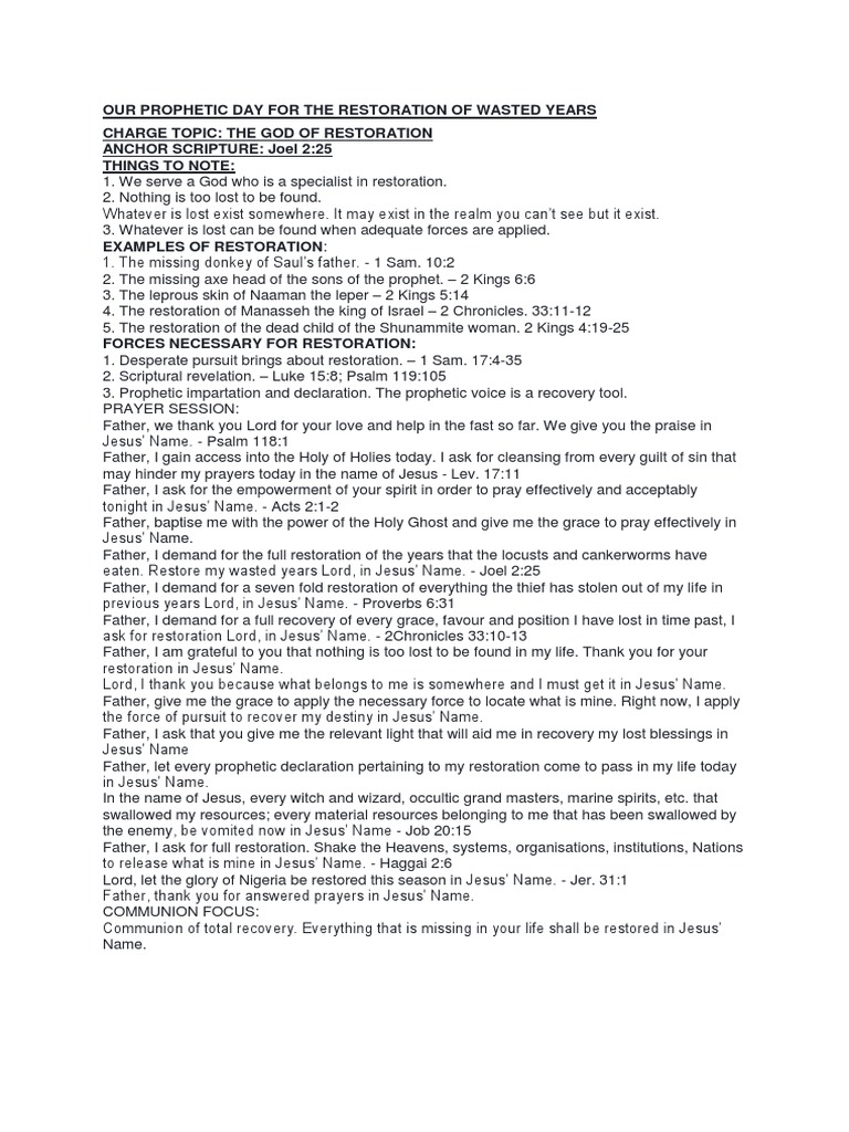 DR Paul Enenche | PDF | Revelation | Jesus