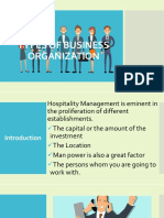 Types of Business Organization