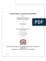 Industrial Training Report: D-Jango