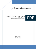 Supply, Delivery and Installation of Intramuros Wayfinders: Hilippine Idding Ocuments